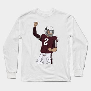 Johnny Manziel Football Long Sleeve T-Shirt